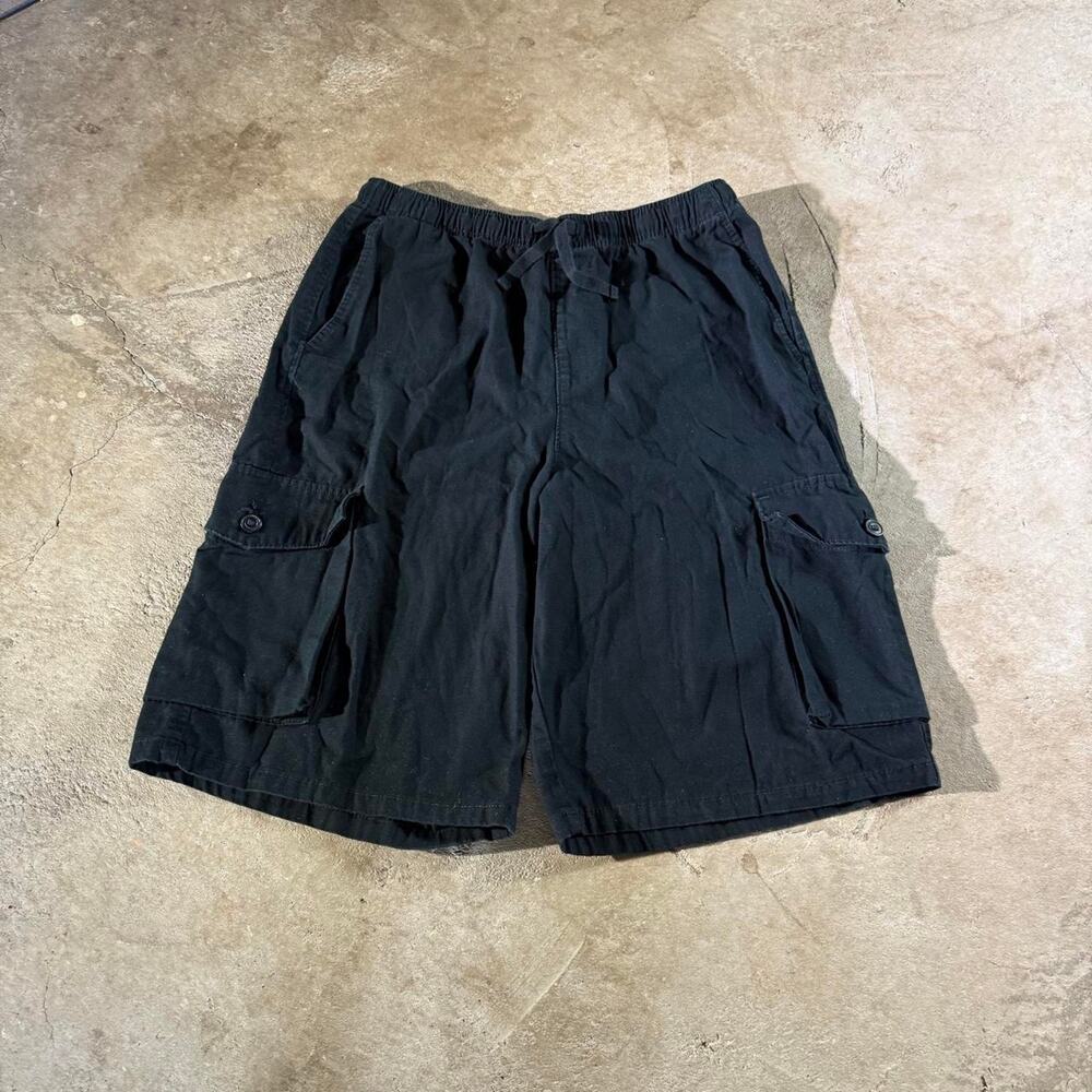 Original Use Baggy Black Shorts